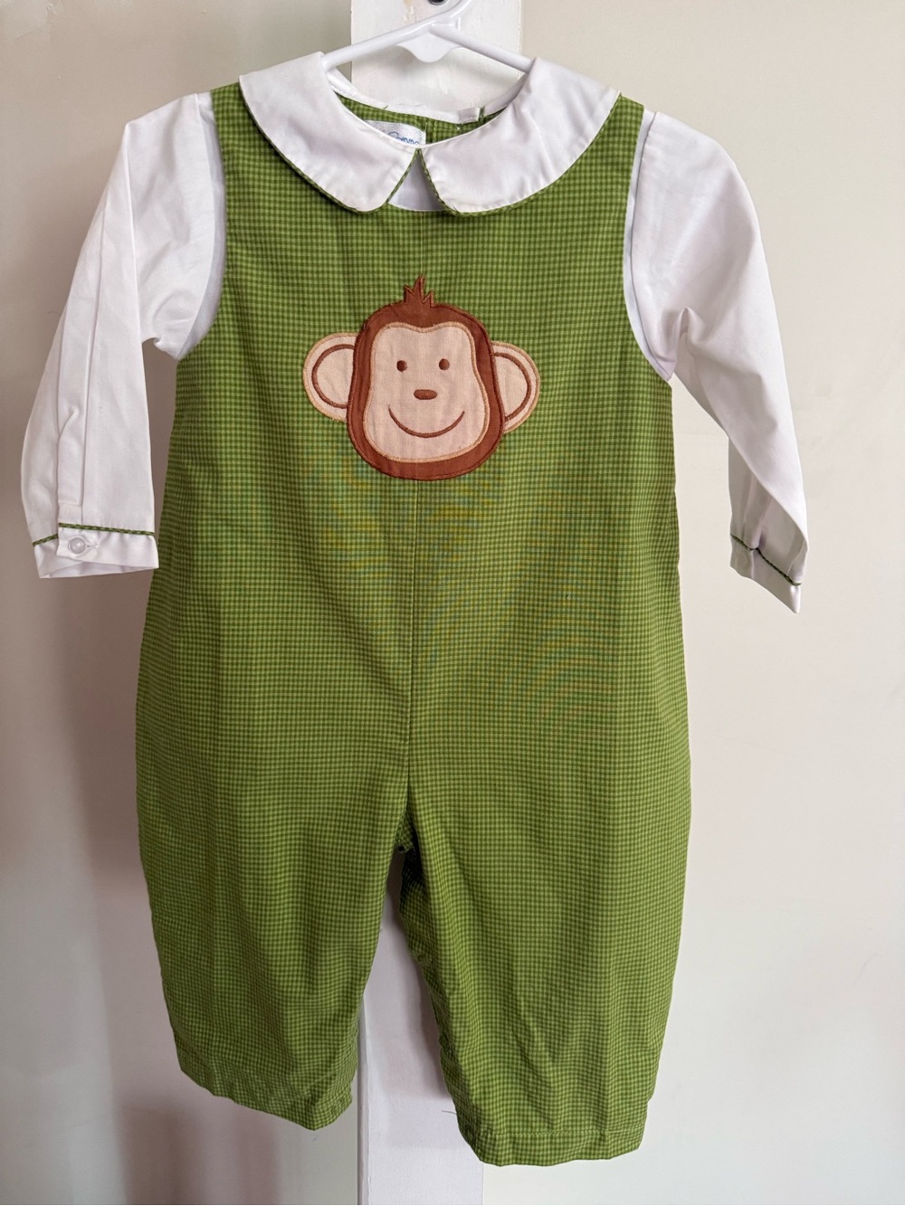 Petit Pomme Monkey Romper